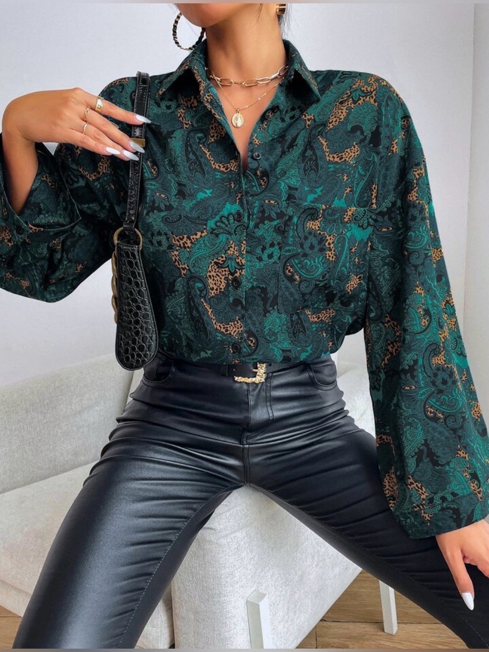 Printed Blouse